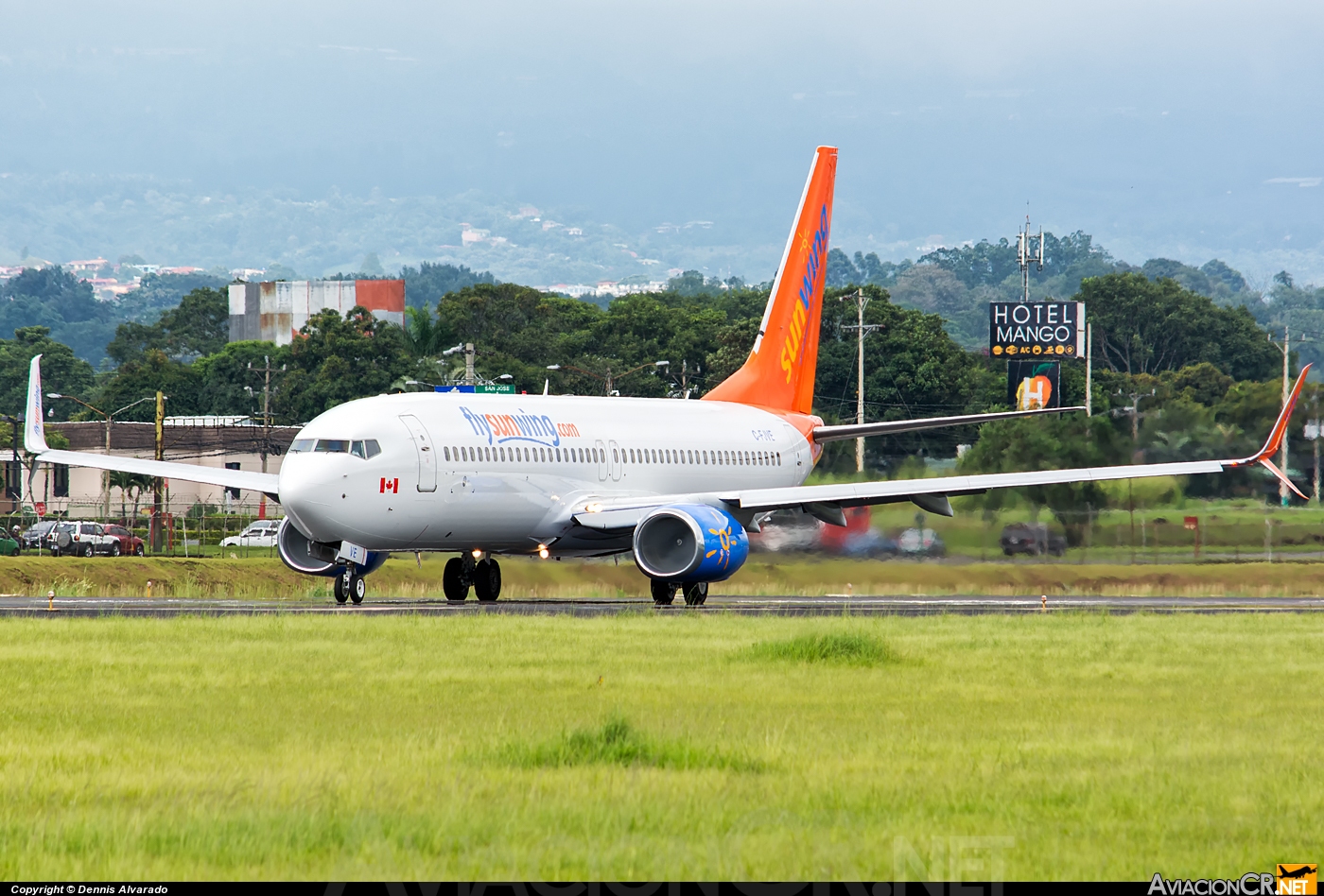 C-FJVE - Boeing 737-8DC - Sunwing Airlines
