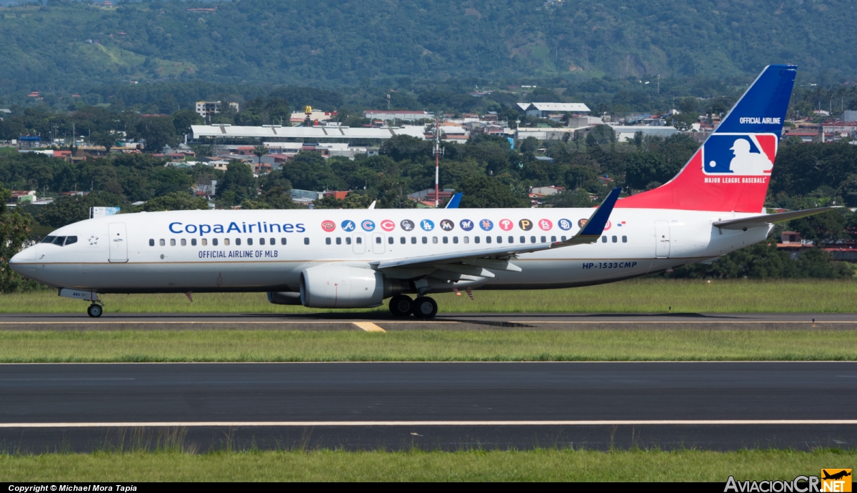 HP-1533CMP - Boeing 737-8V3 - Copa Airlines
