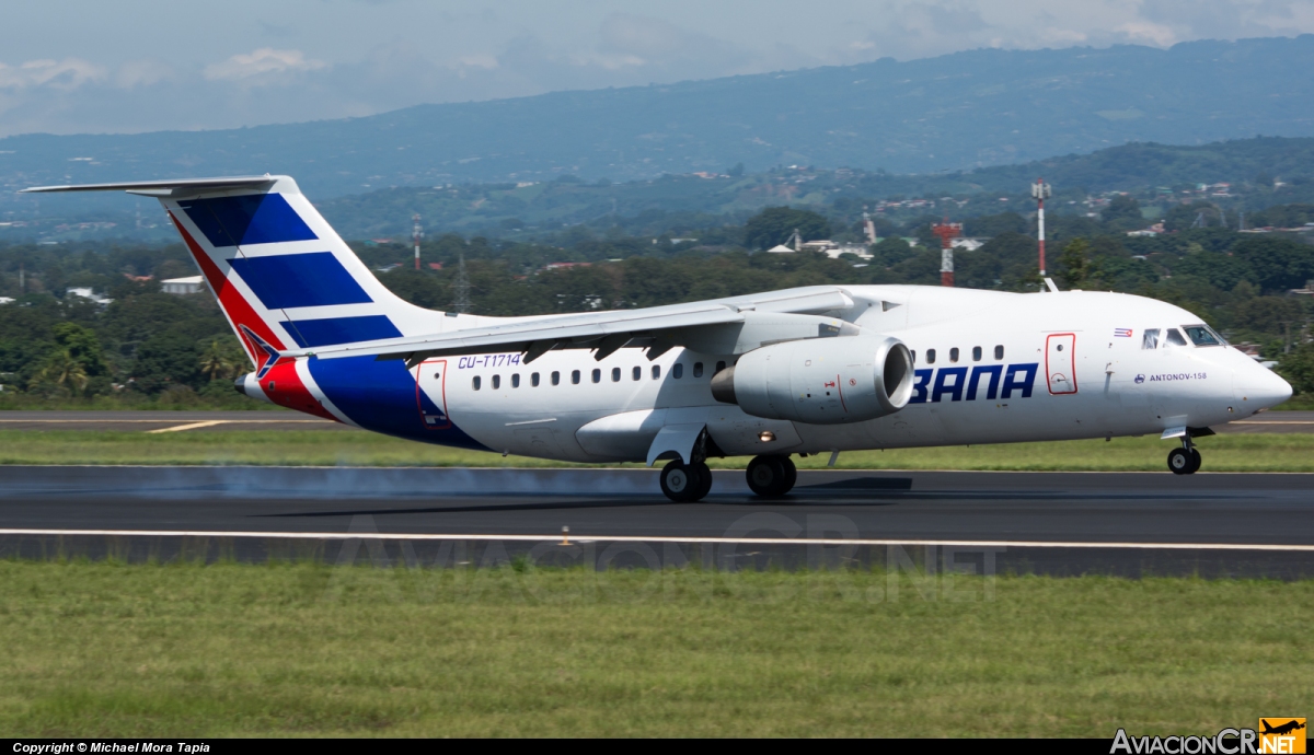 CU-T1714 - Antonov An-158 - Cubana de Aviación