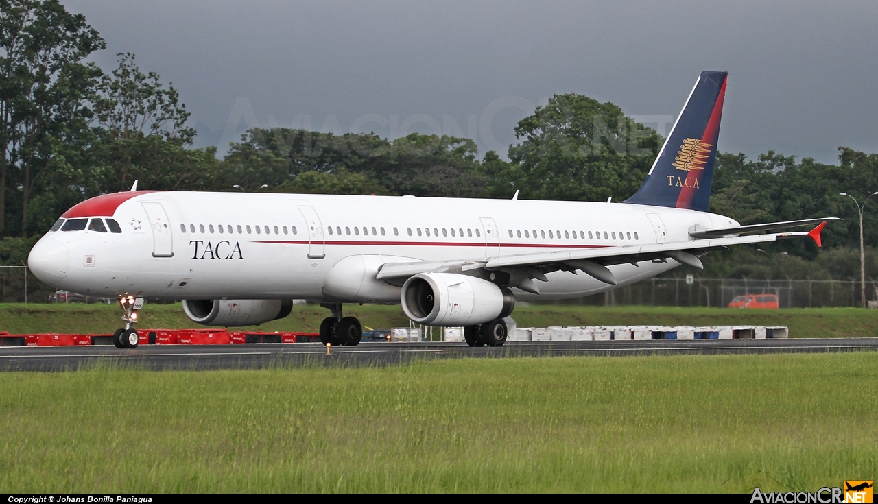 N568TA - Airbus A321-231 - TACA