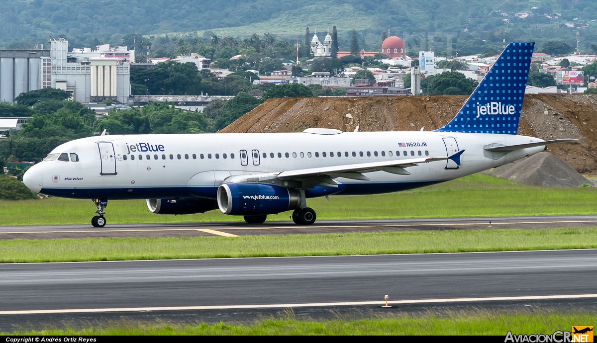 N520JB - Airbus A320-232 - Jet Blue