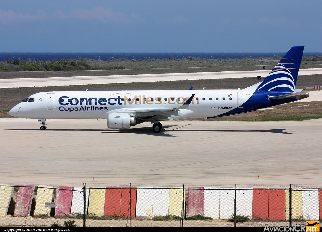 HP-1564CMP - Embraer 190-100IGW - Copa Airlines