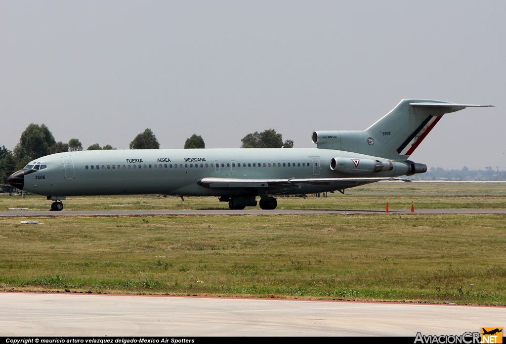 3506 - Boeing 727-264/Adv - Fuerza Aerea Mexicana FAM