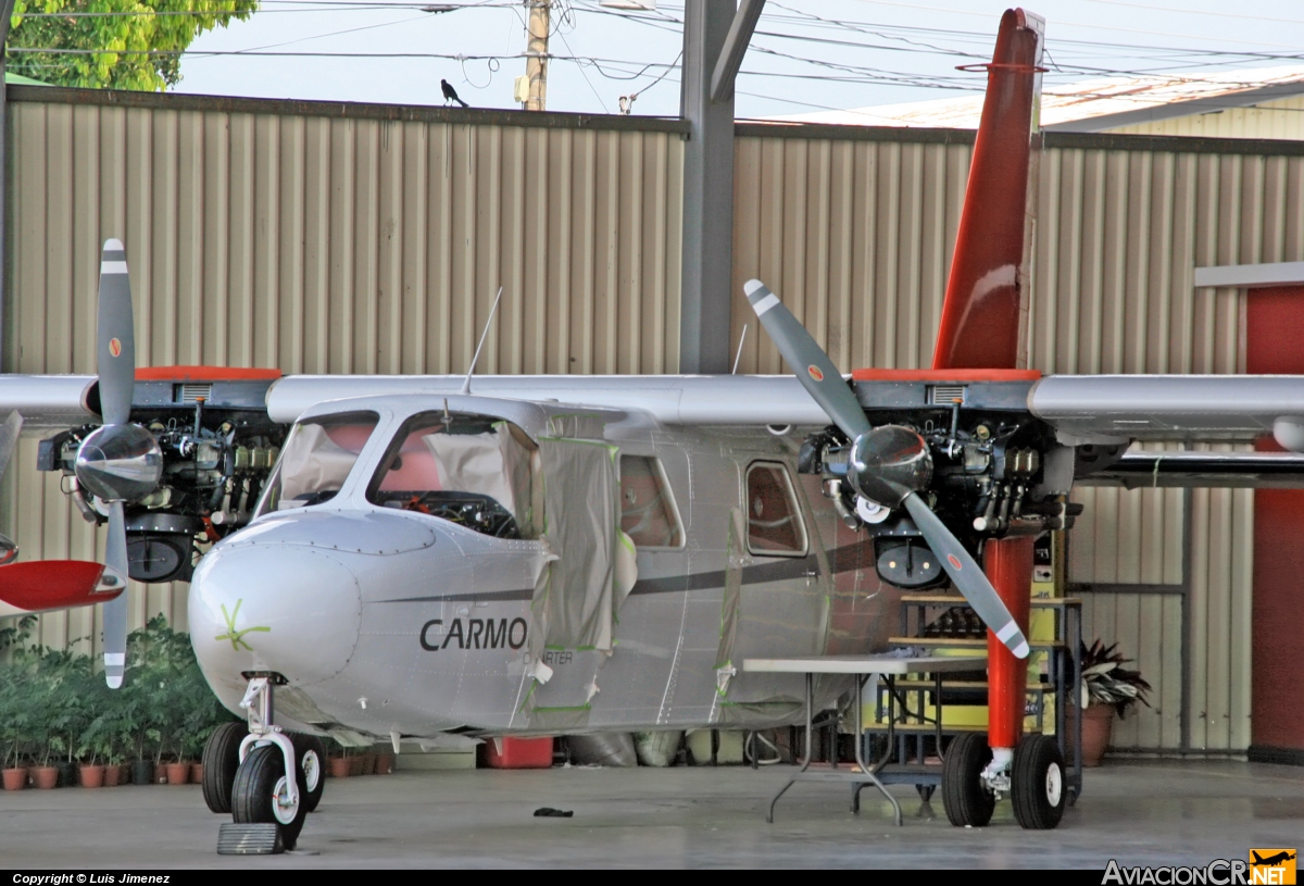 TI-BGK - Britten-Norman BN-2A-8 Islander - Carmonair Charter