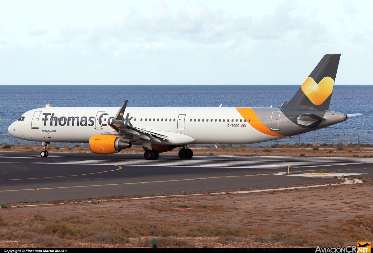 G-TCDG - Airbus A321-211 - Thomas Cook Airlines