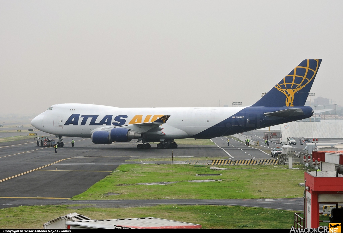 N419MC - Boeing 747-48EF(SCD) - Atlas Air