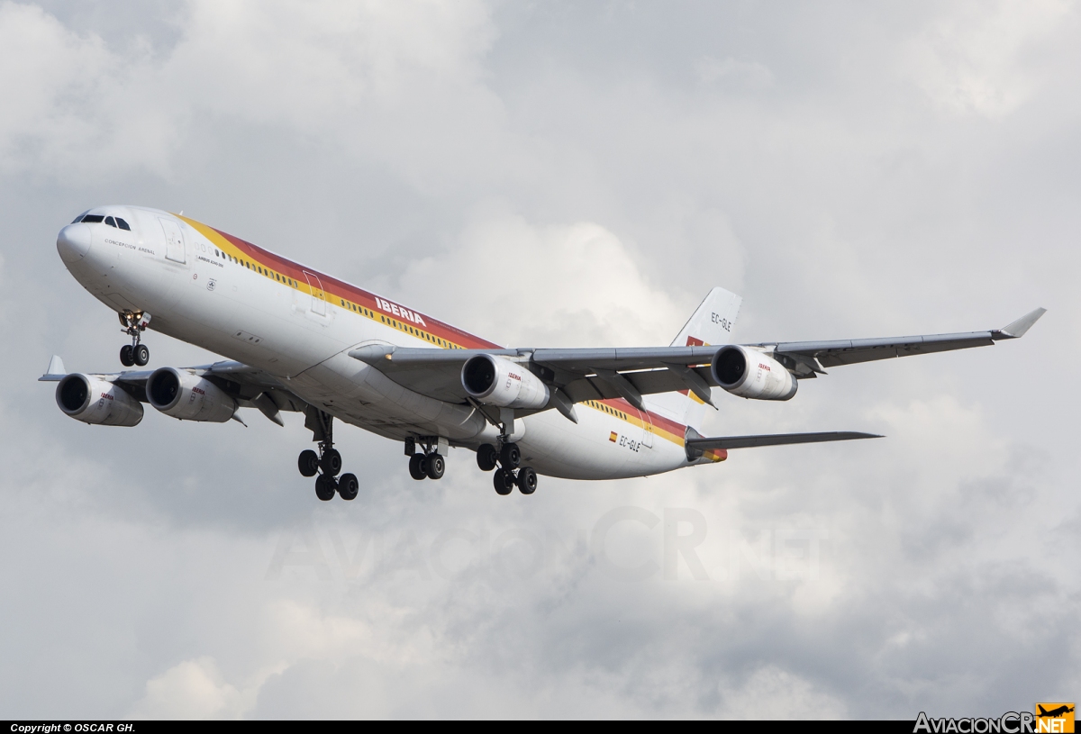 EC-GLE - Airbus A340-313 - Iberia