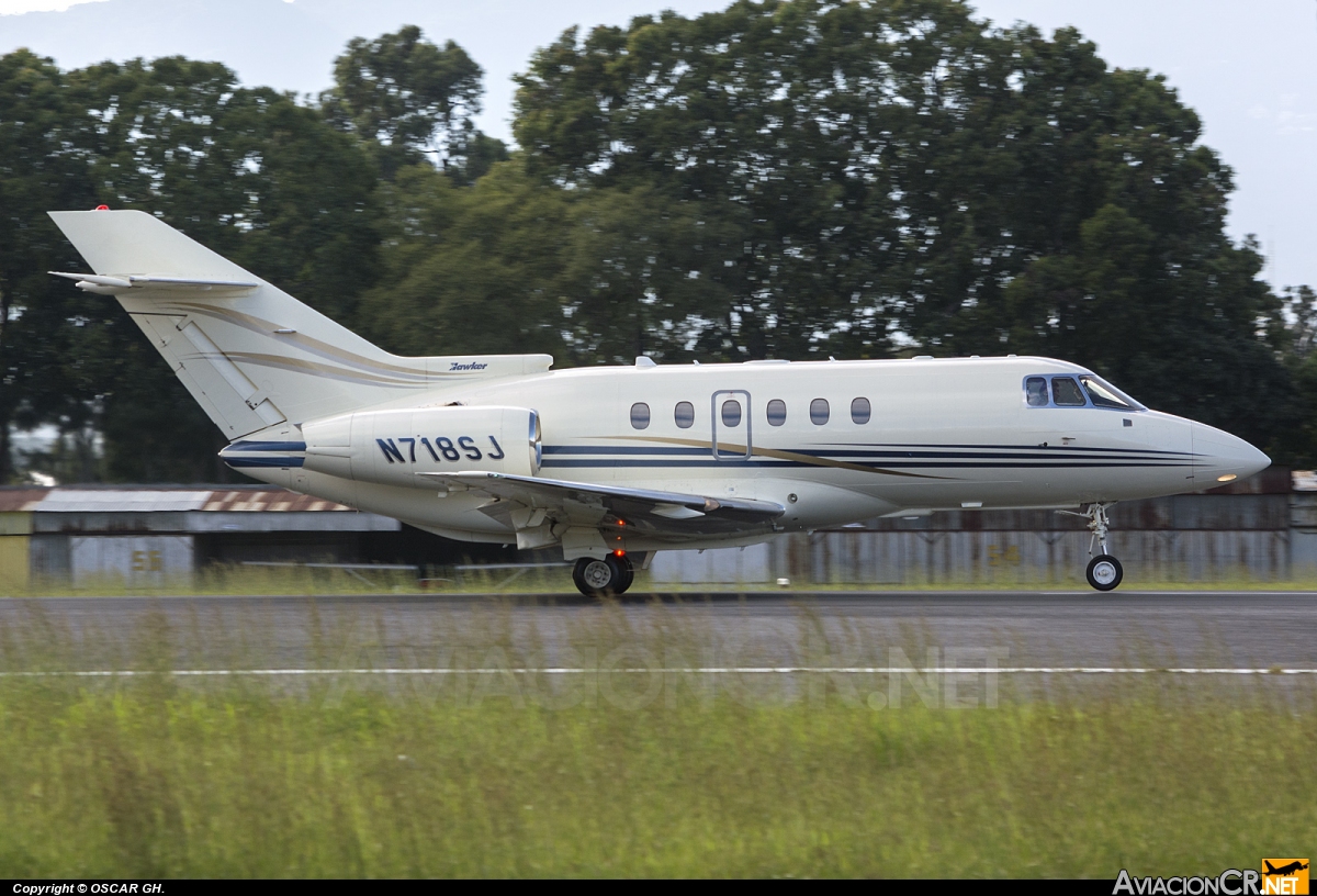 N718SJ - Raytheon Hawker 800XP - Privado