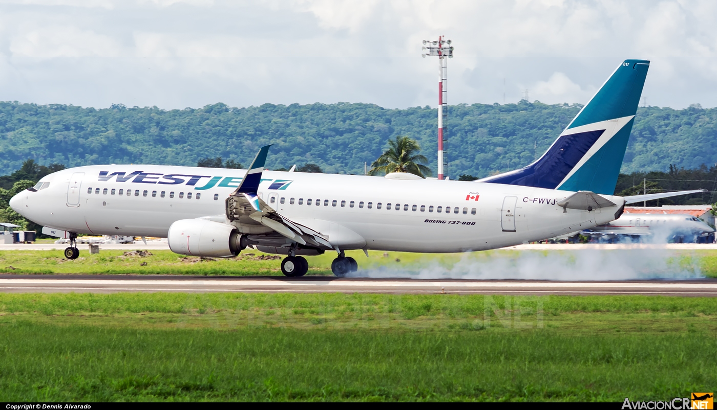 C-FWVJ - Boeing 737-8CT - WestJet Airlines