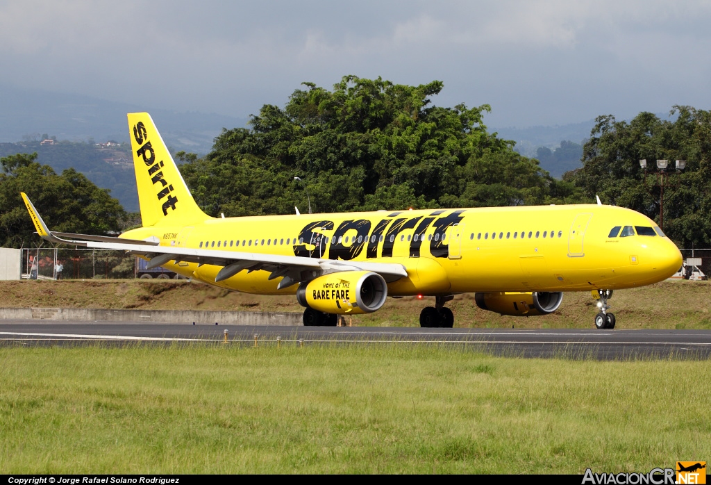 N657NK - Airbus A321-231 - Spirit Airlines