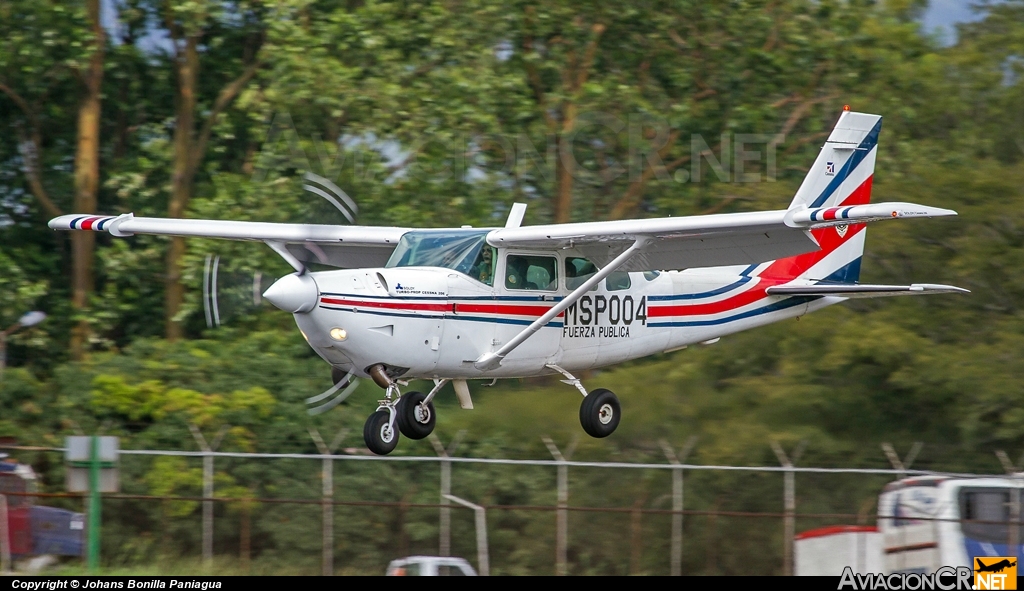 MSP004 - Cessna U206G/Soloy Turbine 206 - Ministerio de Seguridad Pública - Costa Rica