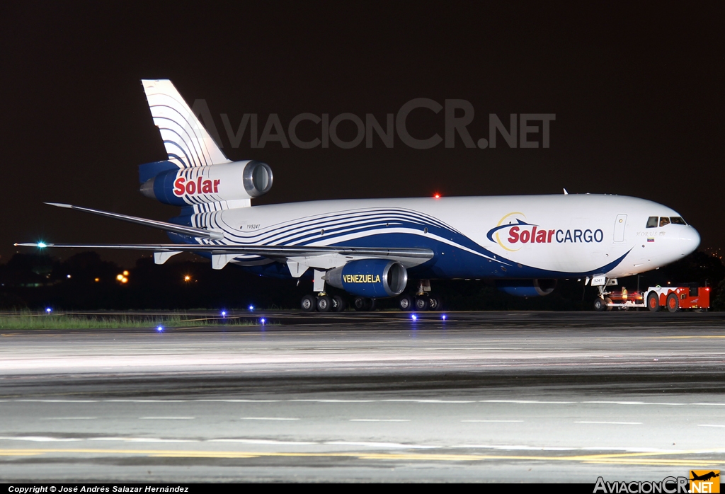 YV524T - McDonnell Douglas DC-10-30F - Solar Cargo