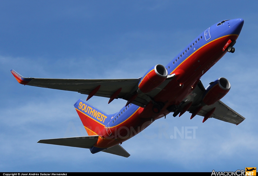 N7750A - Boeing 737-7BD - Southwest Airlines