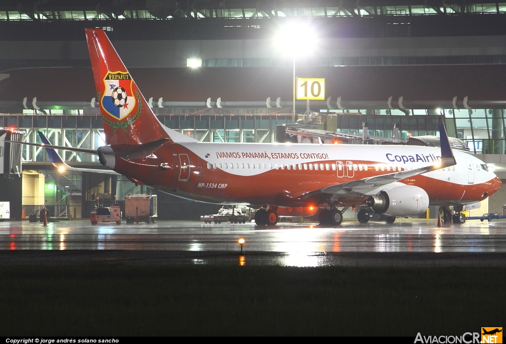 HP-1534CMP - Boeing 737-8V3 - Copa Airlines