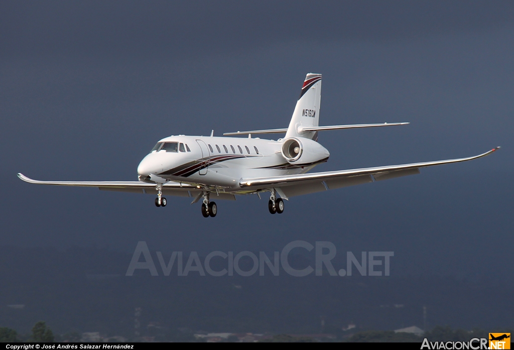 N516CM - Cessna Citation 680 Sovereign - Privado (Textron Aviation)