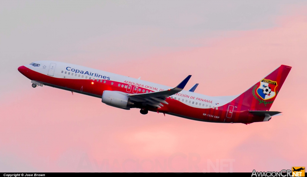 HP-1534CMP - Boeing 737-8V3 - Copa Airlines