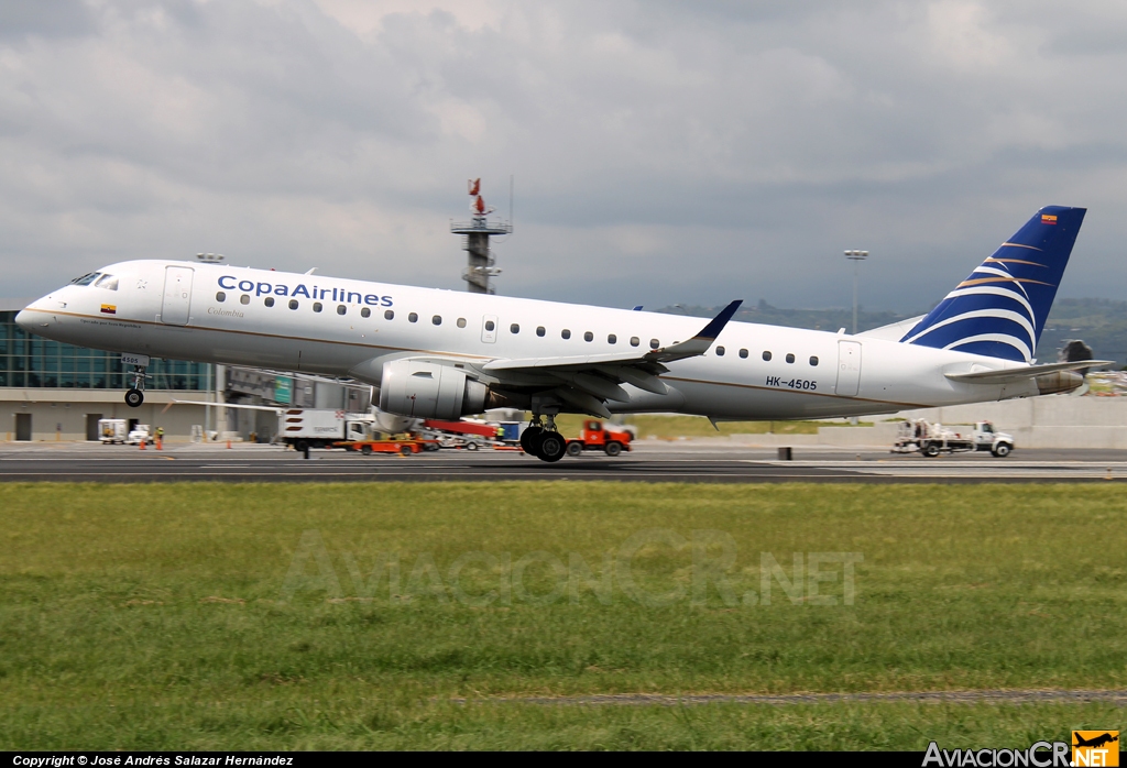 HP-1566CMP - Embraer 190-100IGW - Copa Airlines