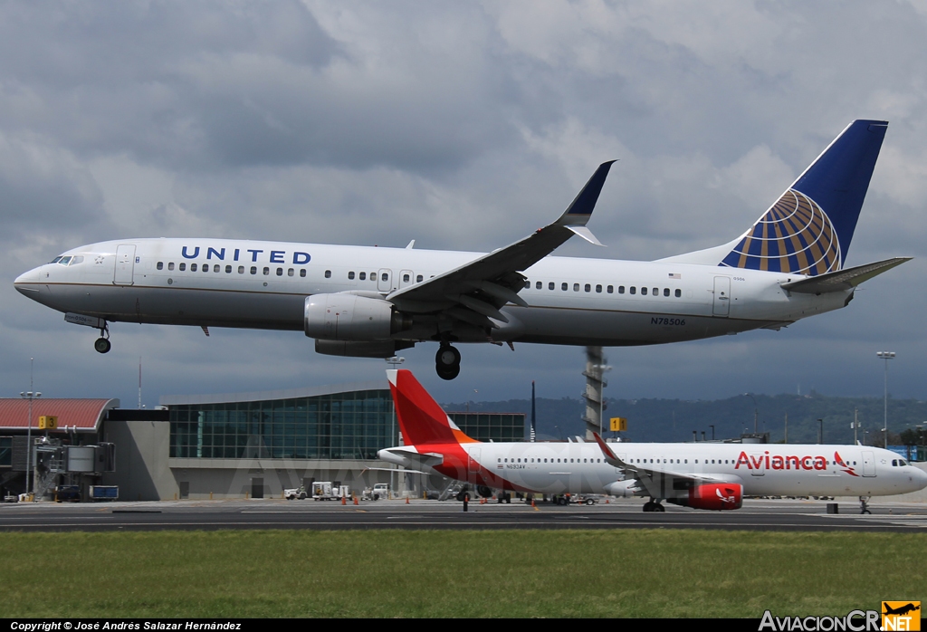 N78506 - Boeing 737-824 - United Airlines