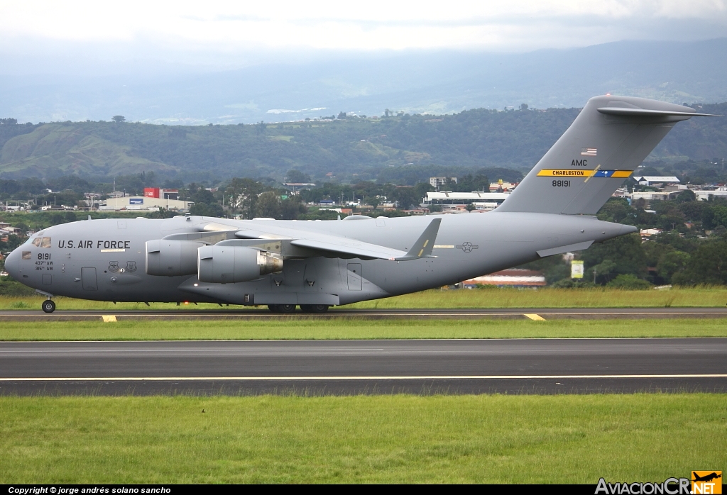 08-8191 - Boeing C-17A Globemaster III - United States - US Air Force (USAF)