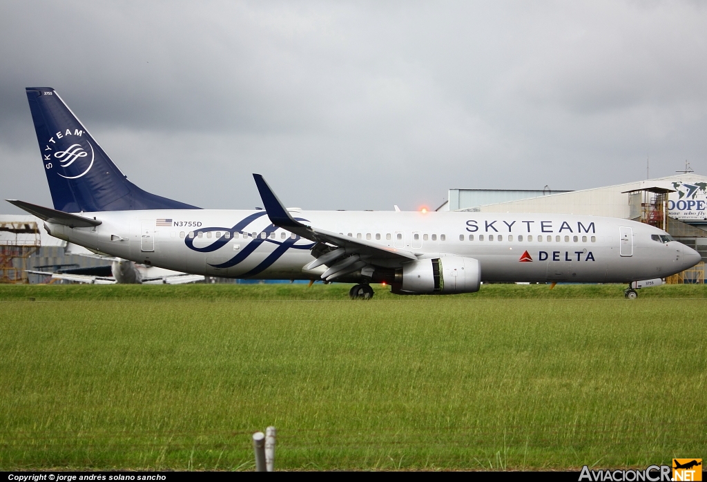 N3755D - Boeing 737-832 - Delta Air Lines