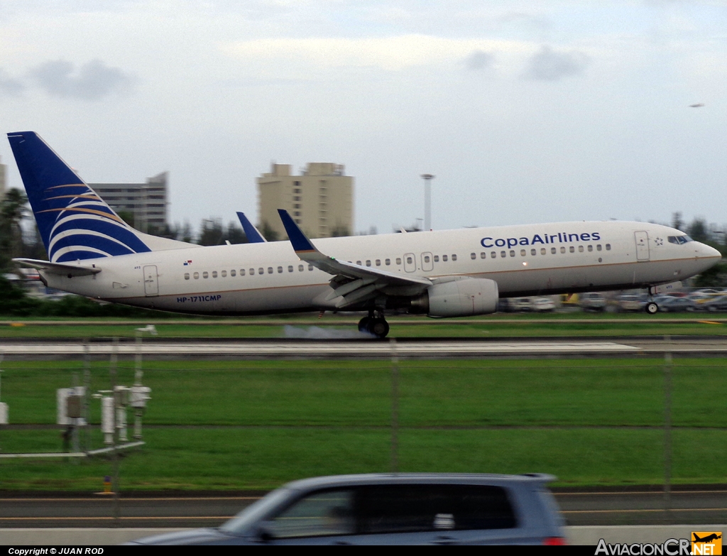 HP-1711CMP - Boeing 737-8V3 - Copa Airlines
