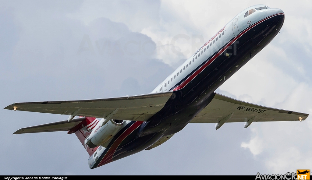 HP-1894PST - Fokker 100 - Air Panama