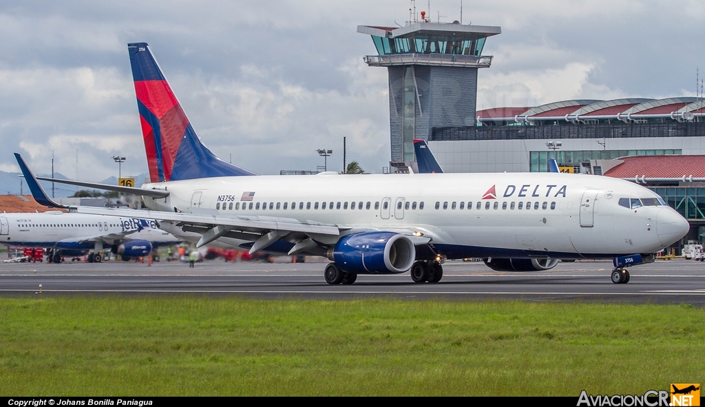 N3756 - Boeing 737-832 - Delta Air Lines