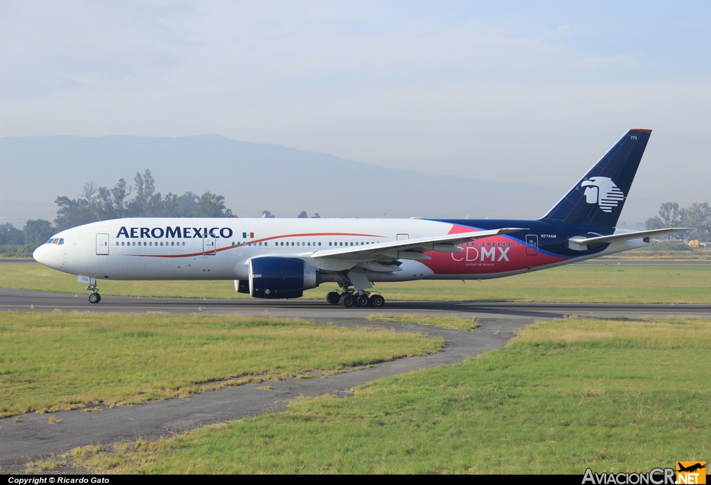 N774AM - Boeing 777-2Q8ER - Aeromexico