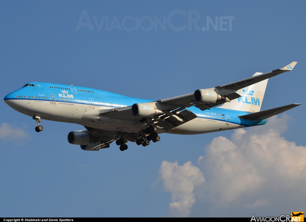 PH-BFW - Boeing 747-406M - KLM Royal Dutch Airlines