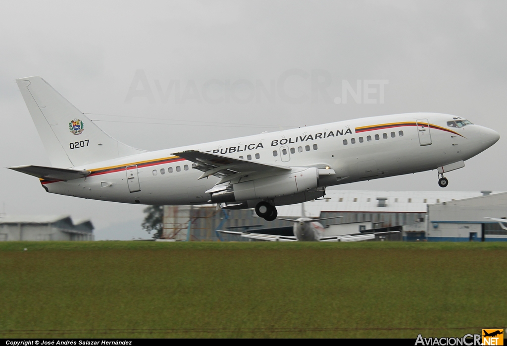 0207 - Boeing 737-2N1(Adv) - Fuerza Aérea Venezolana