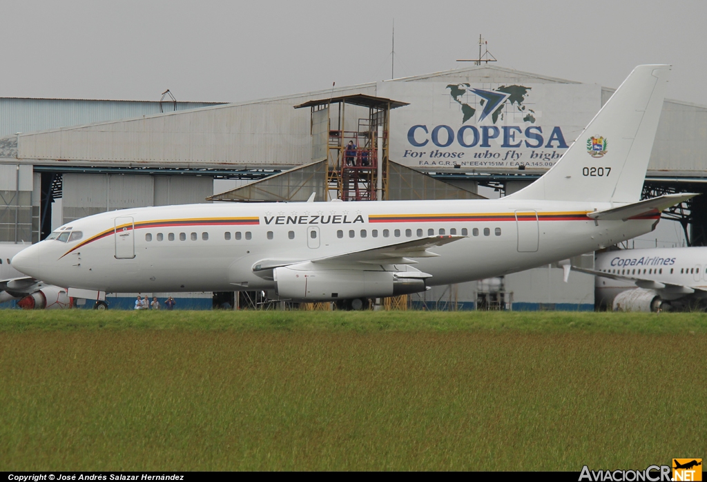 0207 - Boeing 737-2N1(Adv) - Fuerza Aérea Venezolana