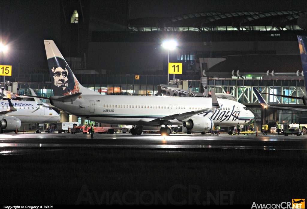 N564AS - Boeing 737-800 - Alaska Airlines