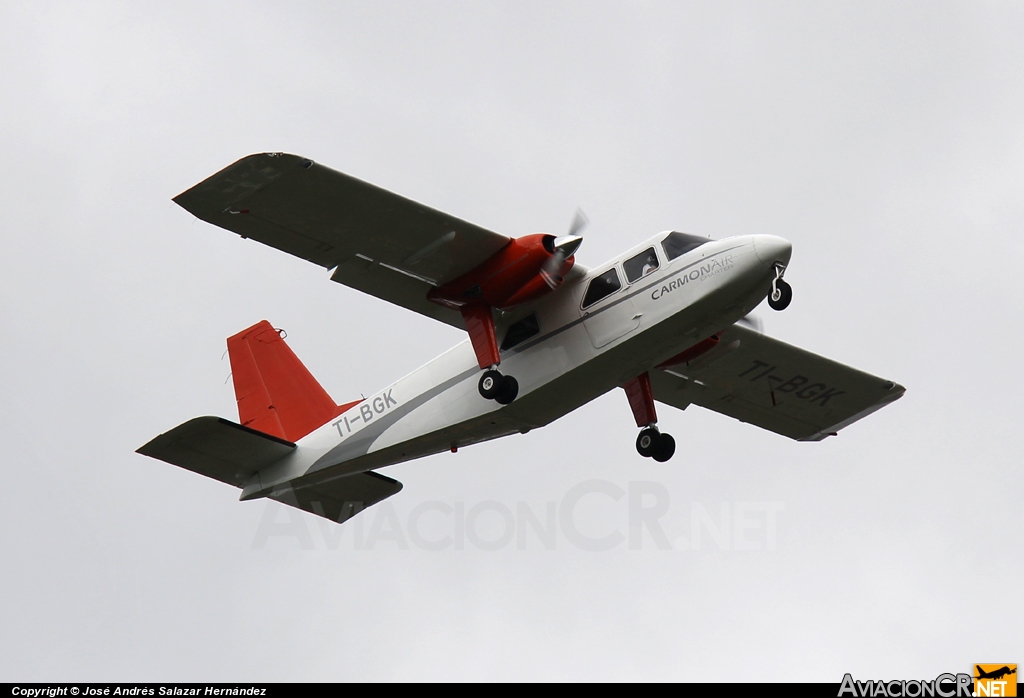 TI-BGK - Britten-Norman BN-2A-8 Islander - Carmonair Charter