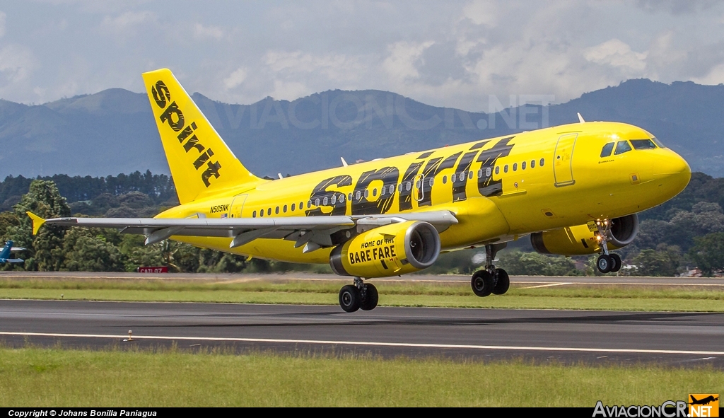 N505NK - Airbus A319-132 - Spirit Airlines