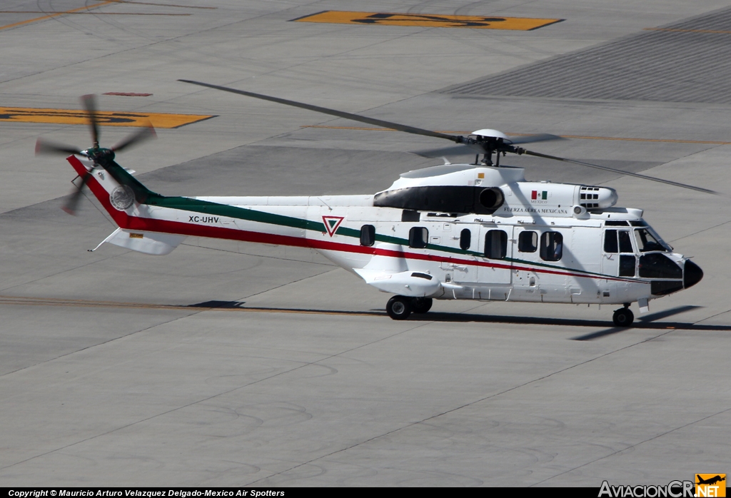 XC-UHV - Aerospatiale AS 332L Super Puma - Fuerza Aerea Mexicana FAM