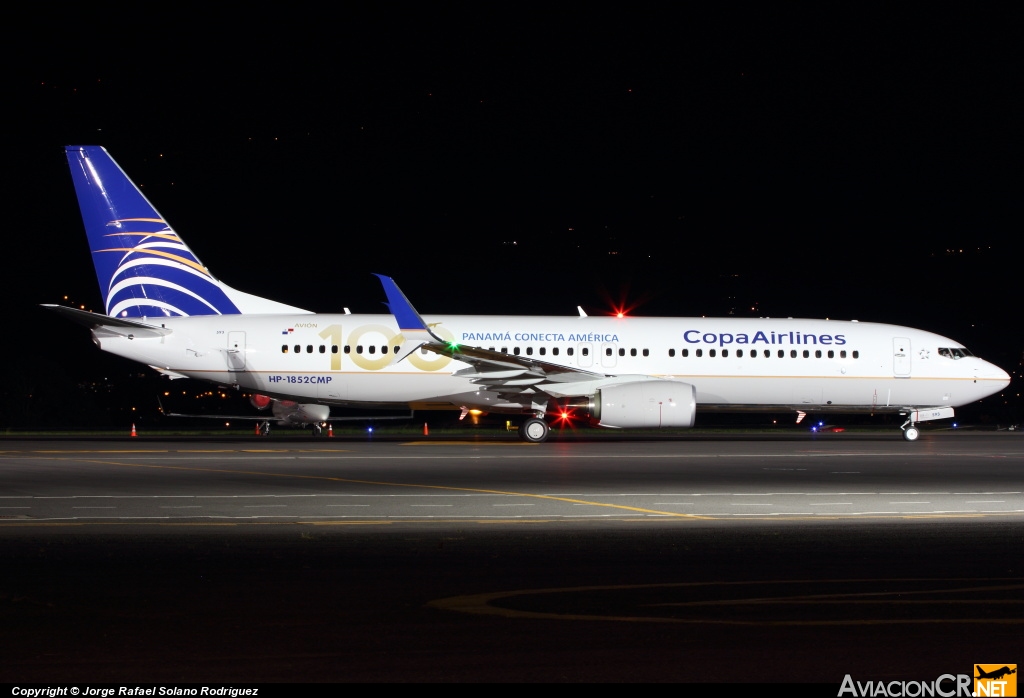 HP-1852CMP - Boeing 737-8V3 - Copa Airlines