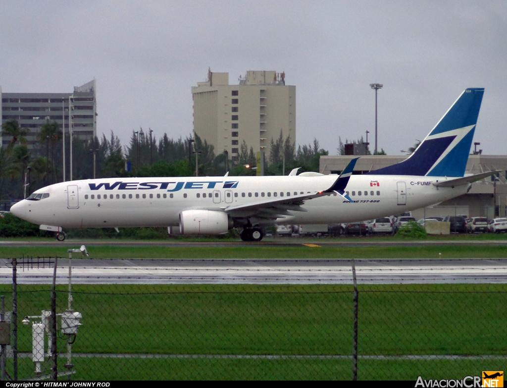 C-FUMF - Boeing 737-8CT - Westjet