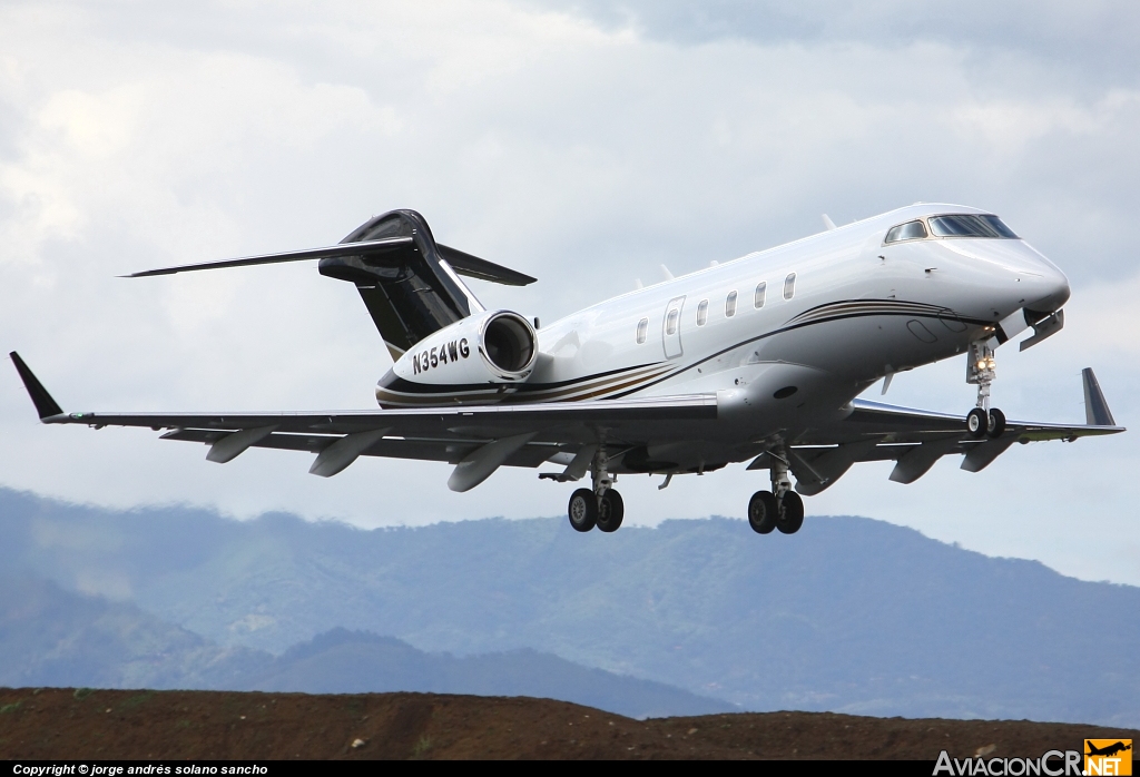 N354WG - Bombardier BD-100-1A10 Challenger 300 - Privado