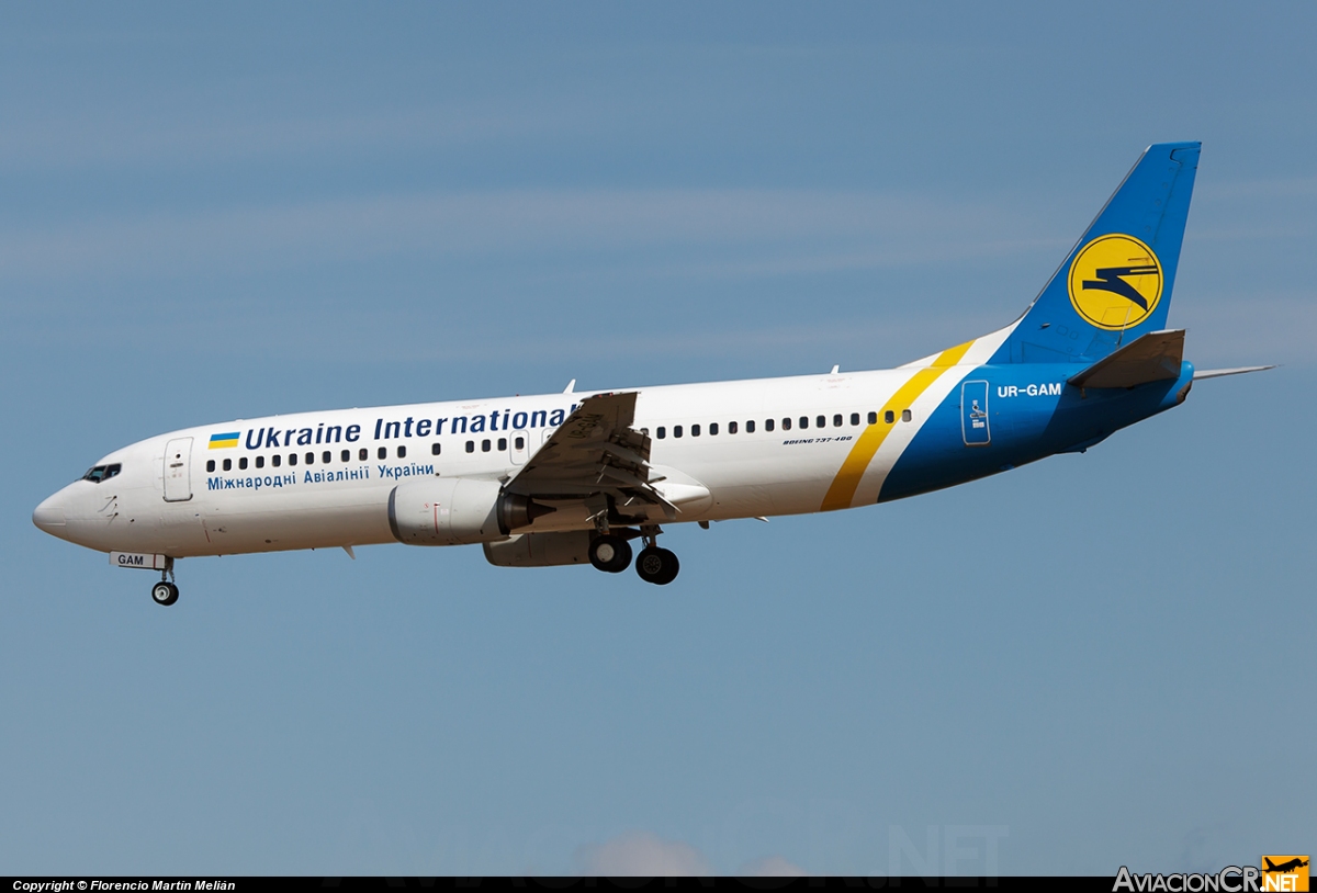 UR-GAM - Boeing 737-4Y0 - Ukraine International