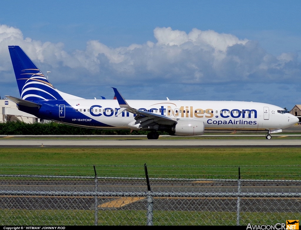 HP-1849CMP - Boeing 737-8V3 - Copa Airlines