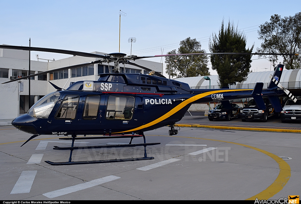 XC-HDF - Bell 407GX - Policia del Gobierno del Distrito Federal. México