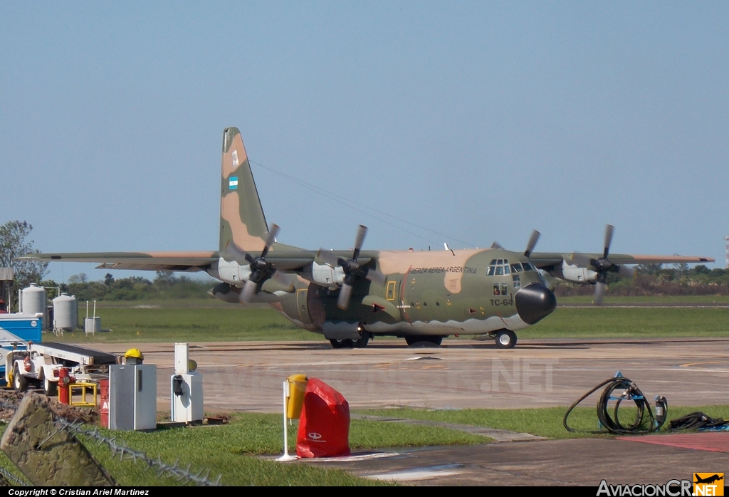 TC-64 - Lockheed C-130H Hercules (L-382) - Argentina - Air Force