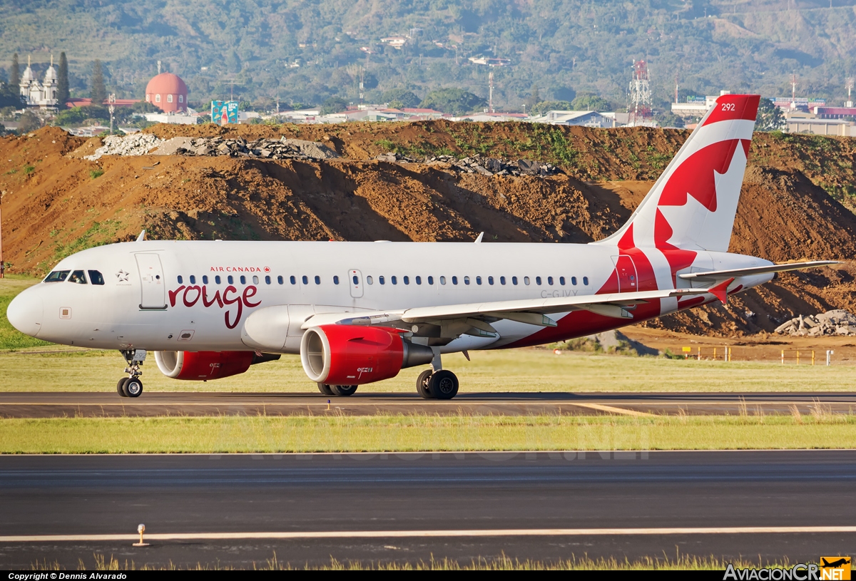 C-GJVY - Airbus A319-112 - Air Canada Rouge