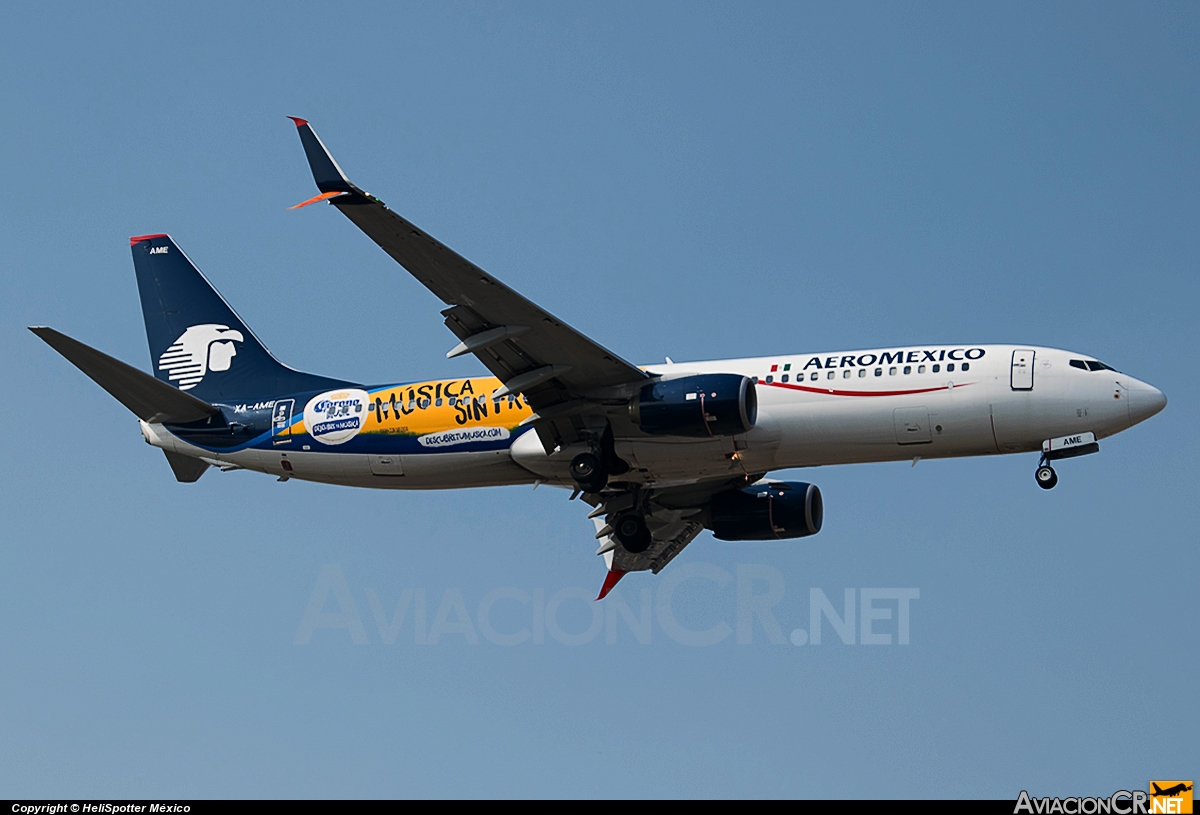 XA-AME - Boeing 737-852 - Aeromexico
