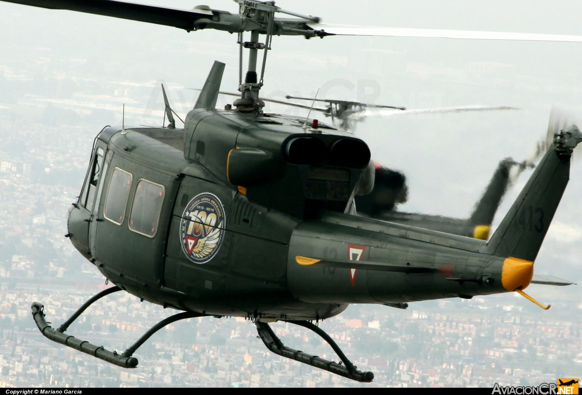 1413 - Bell 212 (Genérico) - Fuerza Aerea Mexicana FAM