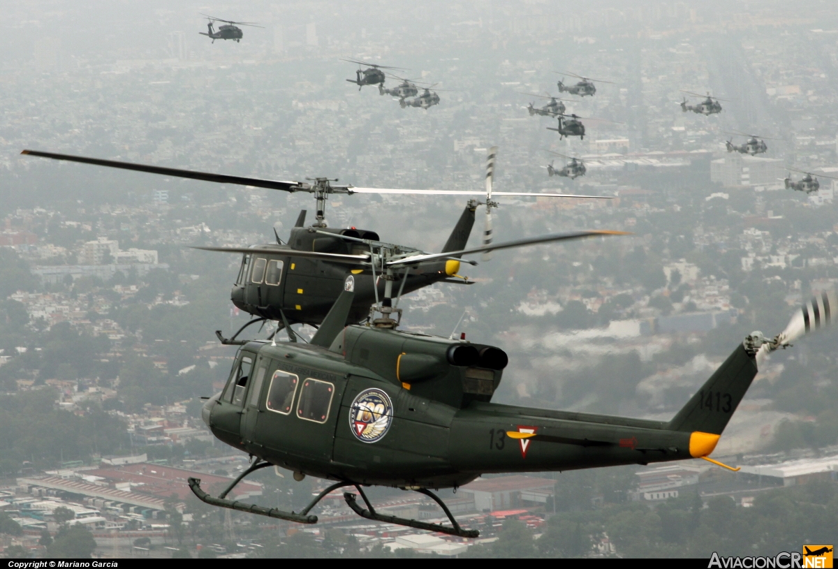 1413 - Bell 212 (Genérico) - Fuerza Aerea Mexicana FAM