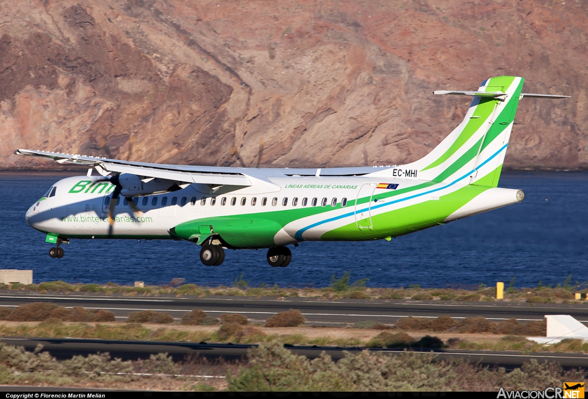 EC-MHI - ATR 72-212A - Binter Canarias