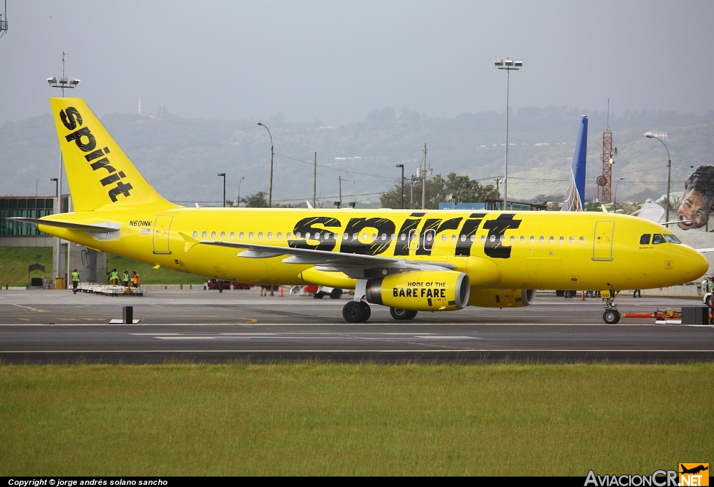N601NK - Airbus A320-232 - Spirit Airlines