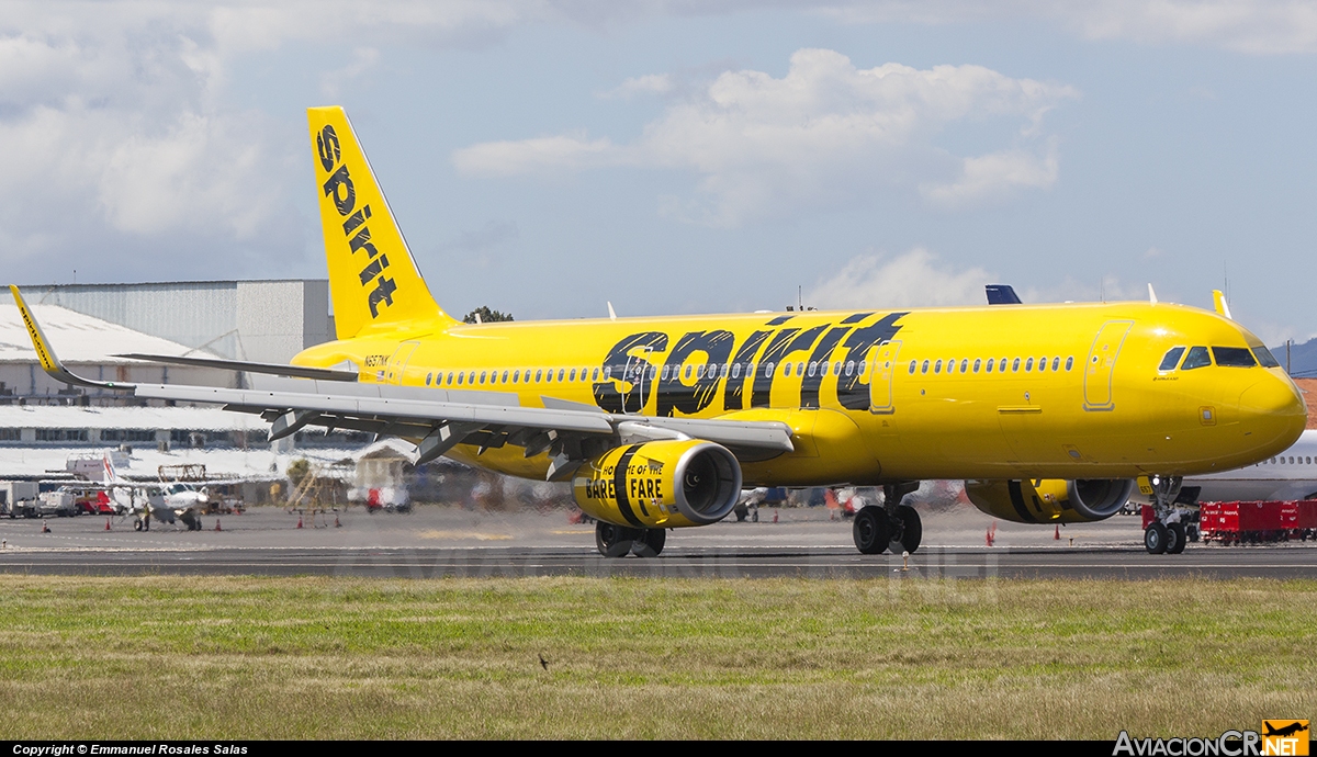 N657NK - Airbus A321-231 - Spirit Airlines