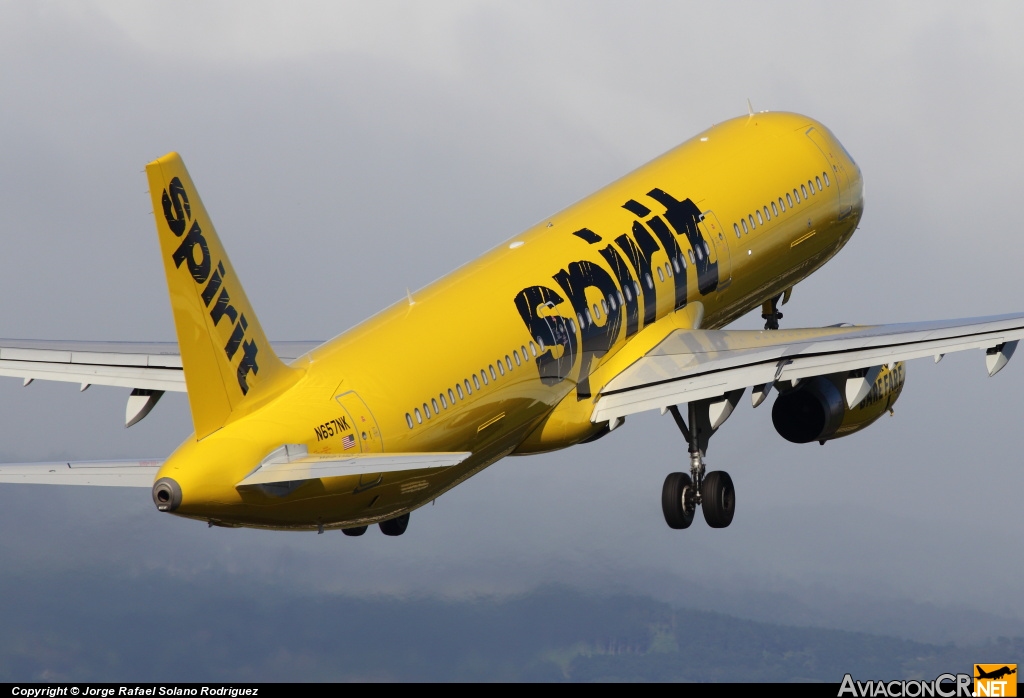 N657NK - Airbus A321-231 - Spirit Airlines